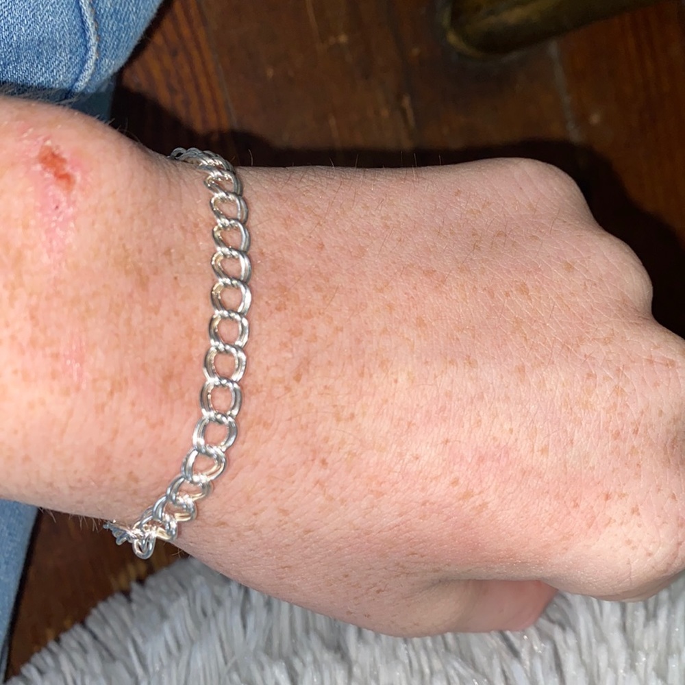 Sterling silver vintage Italian bracelet